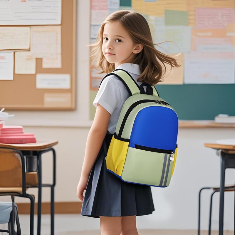 SDFGHG Kids Backpack for Boys Kindergarten School Backpack 14 inch Bookbag for Boys 4-8 - Image 5